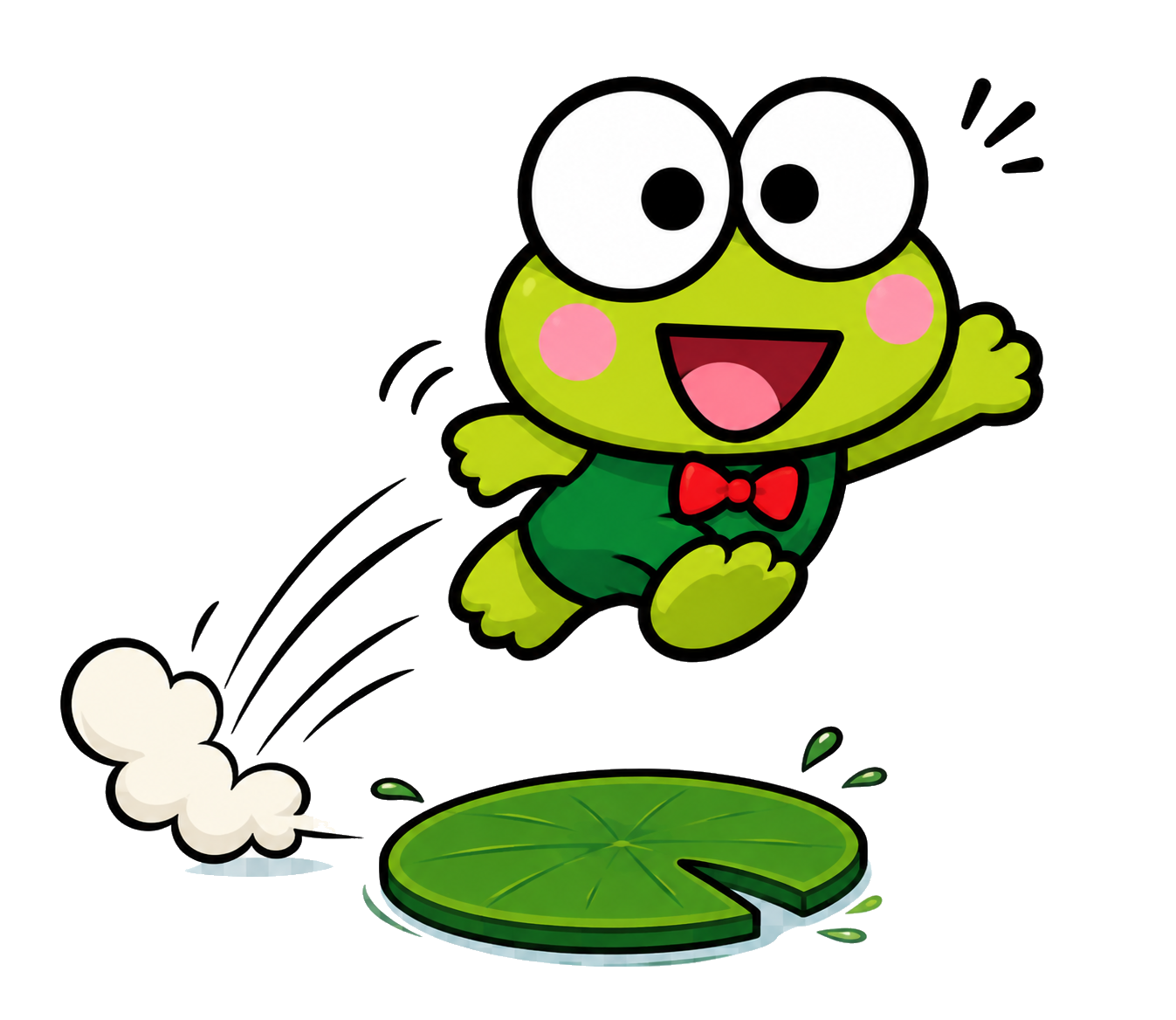 Jumping frog